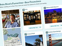 A Planapple user's favorite places in San Francisco, complete with photos and a map